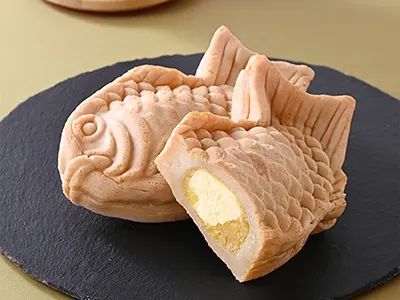 ダブルクリームたい焼き(安納芋&バタークリーム)