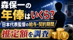 森保一の年俸はいくら？日本代表監督の給与・契約期間と推定額を調査