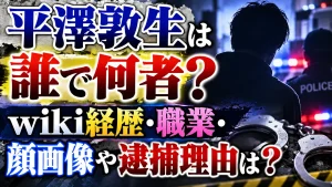 平澤敦生は誰で何者？wiki経歴・職業・顔画像や逮捕理由は？