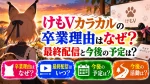 けもVカラカルの卒業理由はなぜ？最終配信と今後の予定は？
