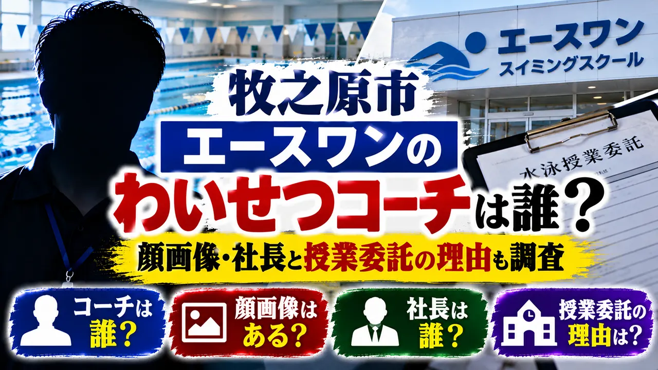 牧之原市エースワンのわいせつコーチは誰?顔画像・社長と授業委託の理由も調査