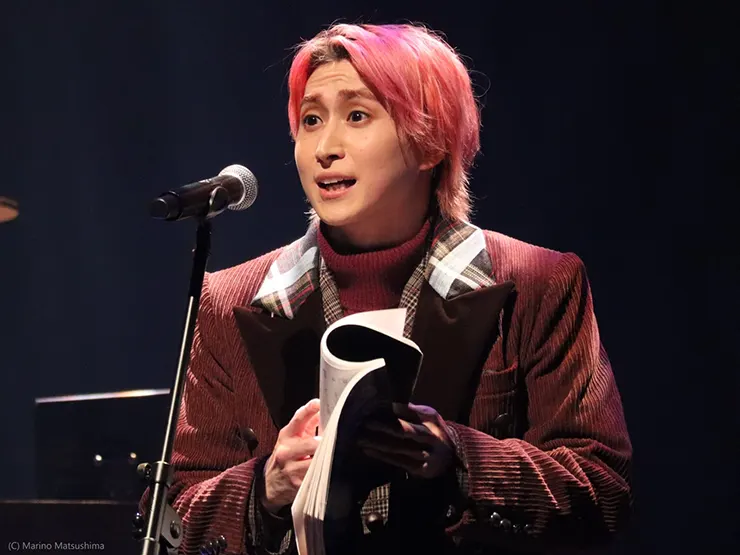 魅力的な声と演技力