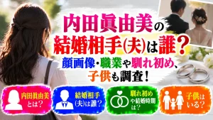 内田眞由美の結婚相手(夫)は誰？顔画像・職業や馴れ初め、子供も調査！