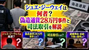 シュエ・ジーウェイは何者？偽造通貨28万円事件と司法取引を解説