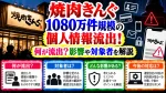焼肉きんぐ1080万件規模の個人情報流出！何が流出？影響や対象者を解説