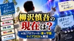 柳沢慎吾の現在は？wikiプロフィール・妻や学歴、ライブ2026も解説